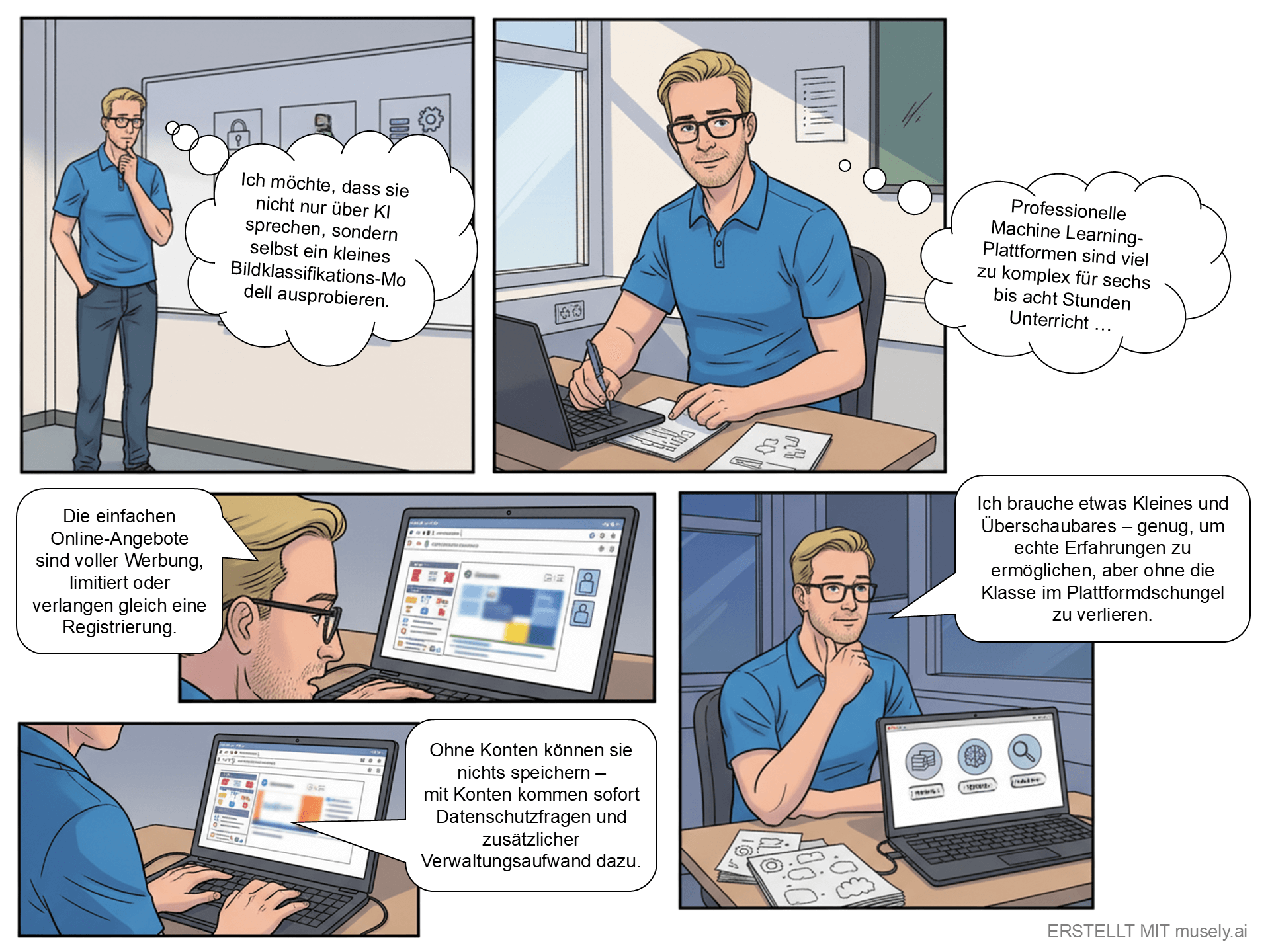 Auswahl digitaler Werkzeuge